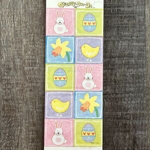 💞 New Easter Bunny Scrapbook Craft Sticker Pack